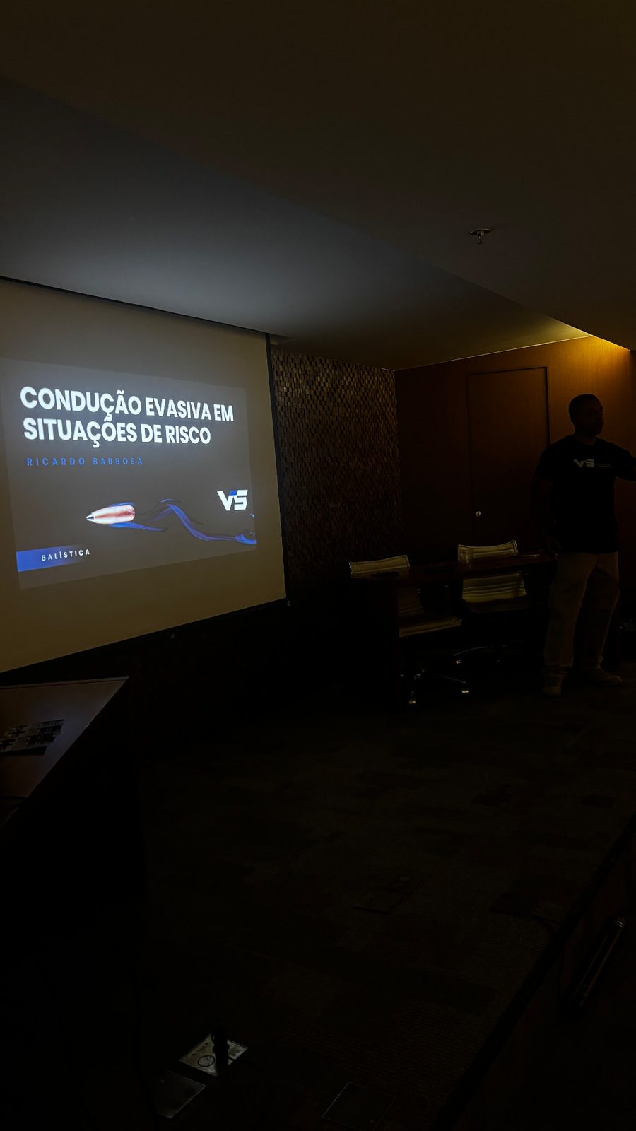 Apresentação do módulo de condução evasiva em situações de risco